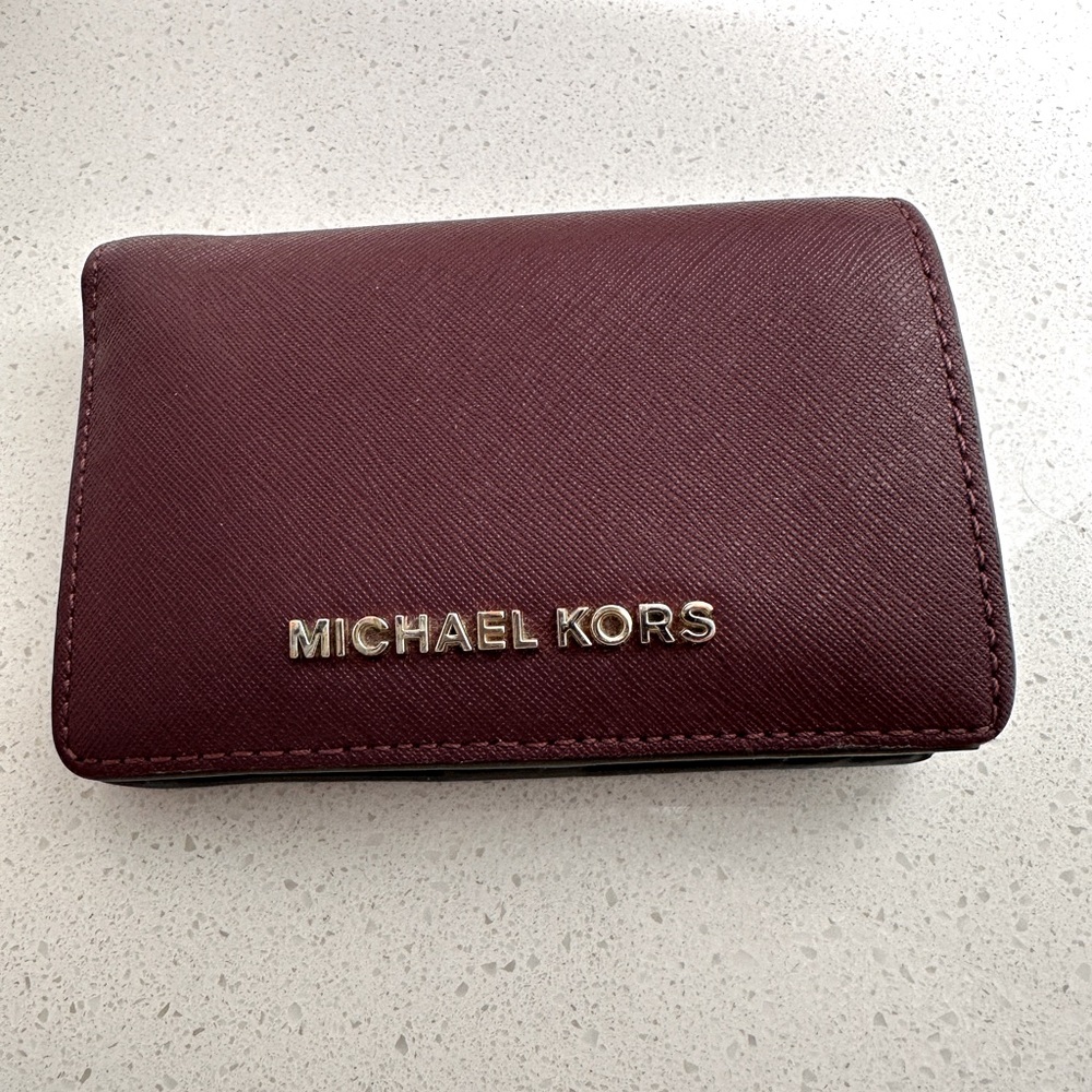 Michael Kors Burgundy Wallet